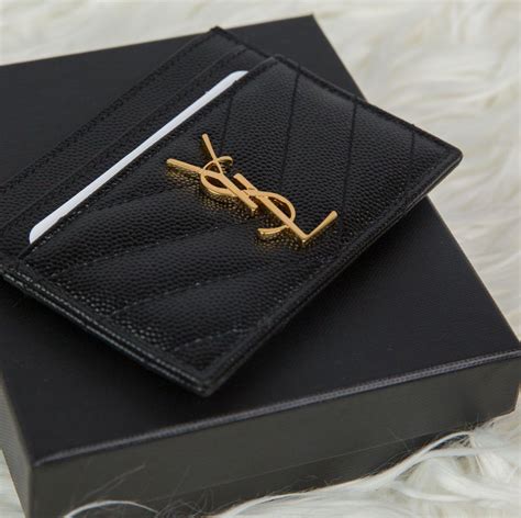 ysl wallet card|saint laurent card holders.